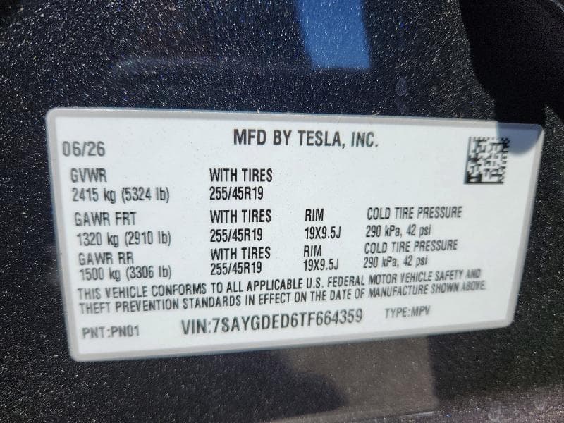 2026 TESLA MODEL Y 14