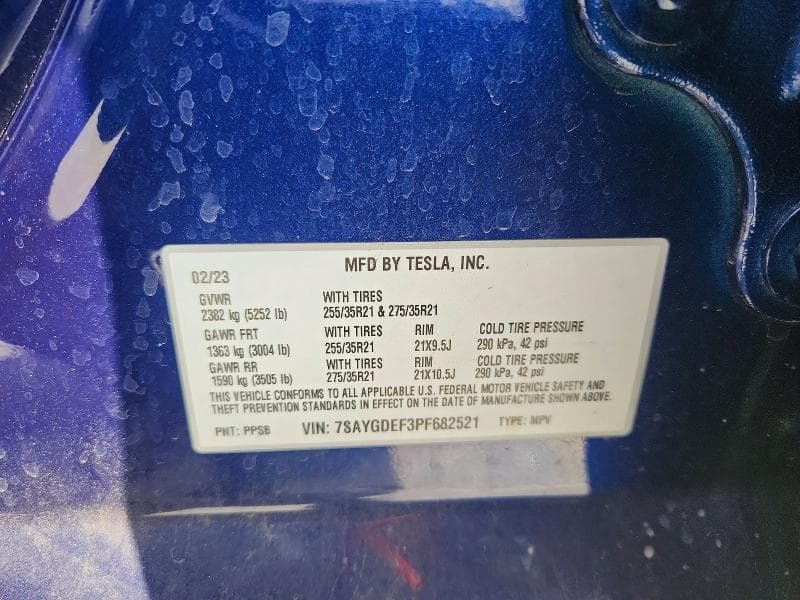 2023 TESLA MODEL Y 12