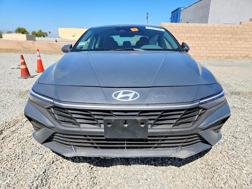 2025 HYUNDAI ELANTRA HYBRID BLUE 5