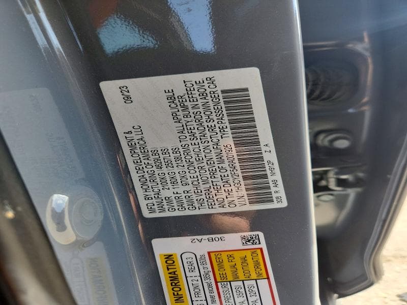 2024 HONDA ACCORD HYBRID SPORT HYBRID SPORT 12