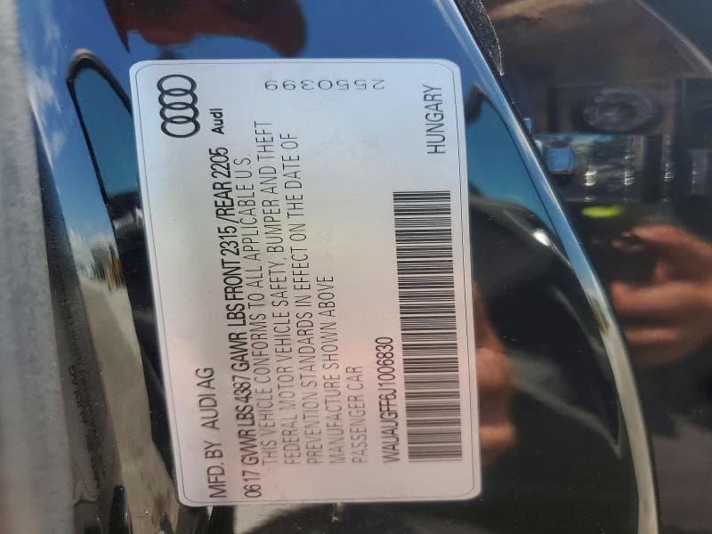 2018 AUDI A3 PREMIUM 12