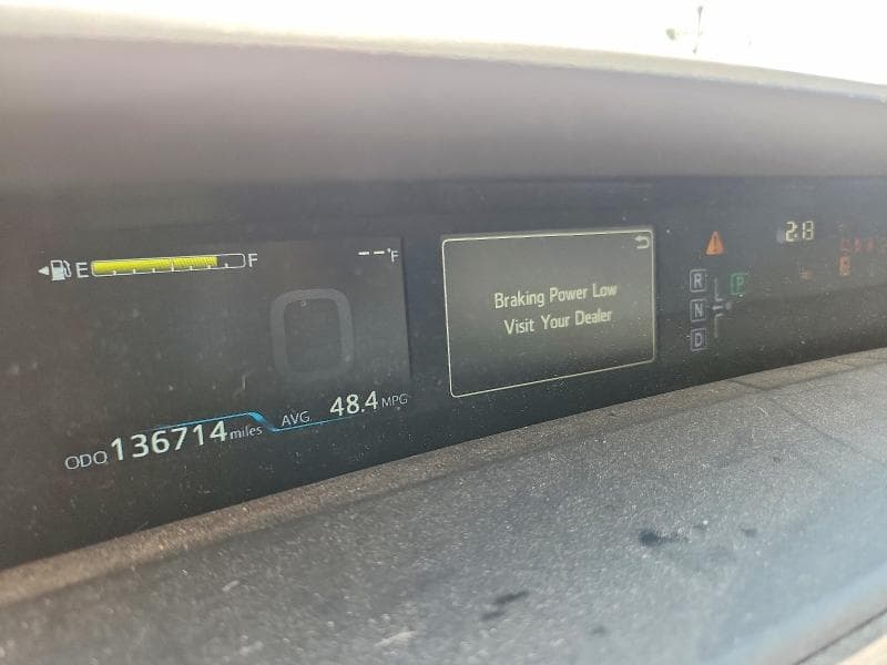 2017 TOYOTA PRIUS FOUR 9