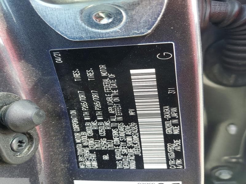 2021 TOYOTA 4RUNNER SR5 13