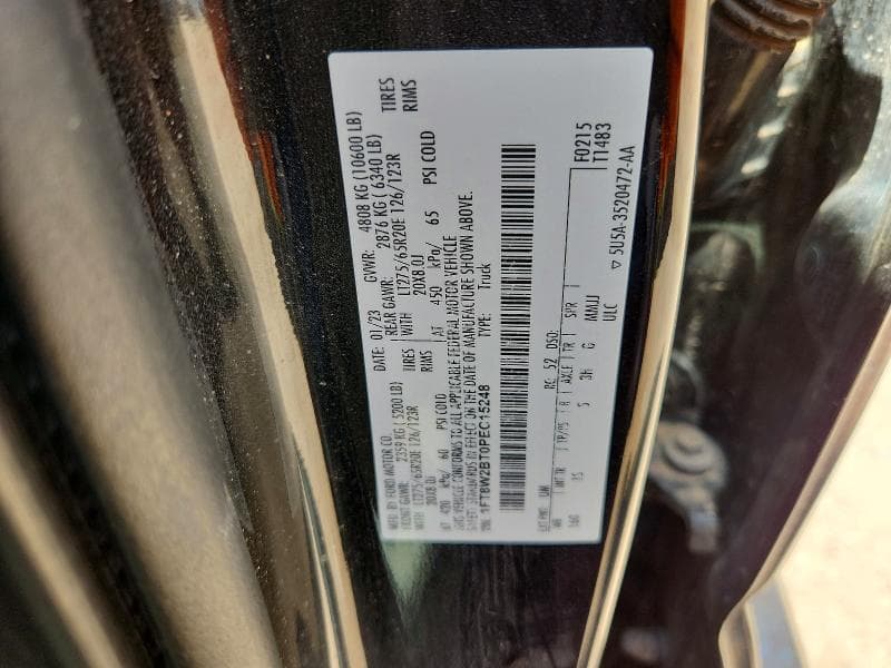 2023 FORD F250 SUPER DUTY 12