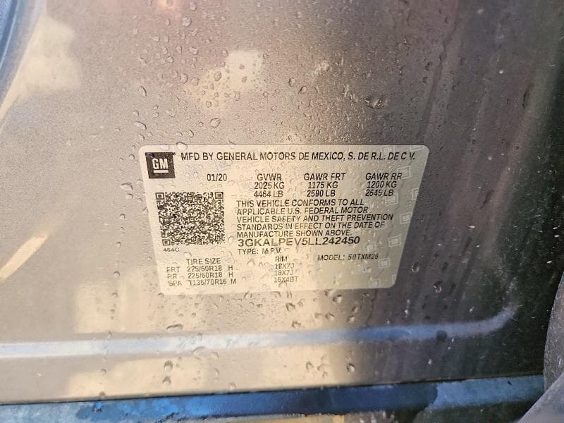 2020 GMC TERRAIN SLT 12