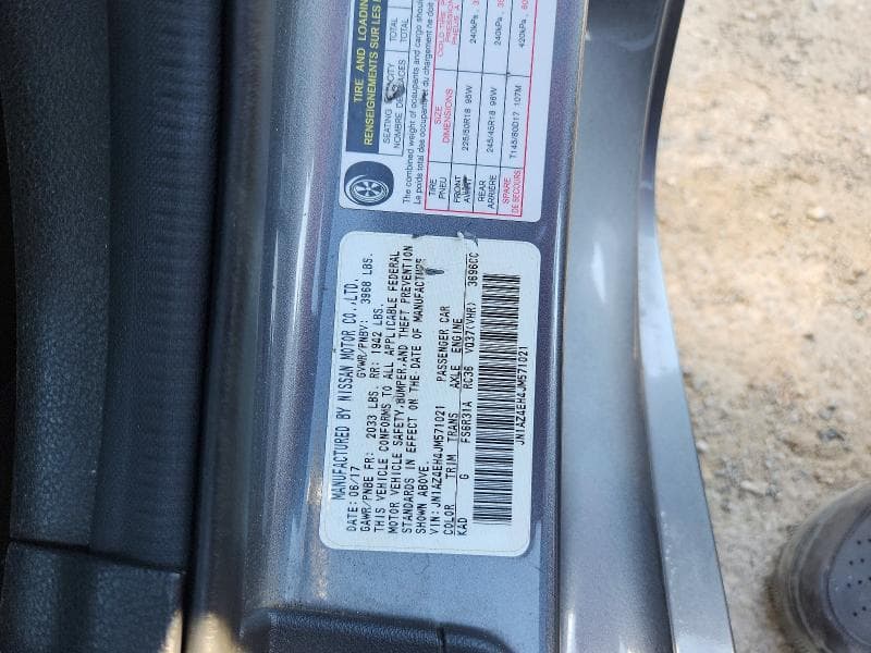 2018 NISSAN 370Z BASE 12