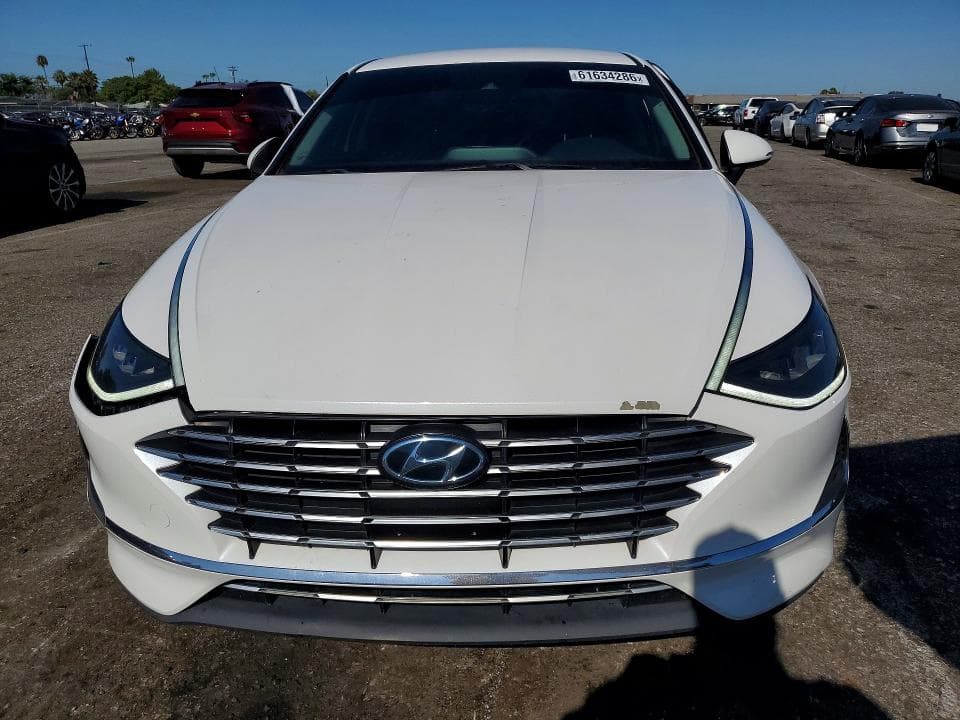 2021 HYUNDAI SONATA HYBRID BLUE 5