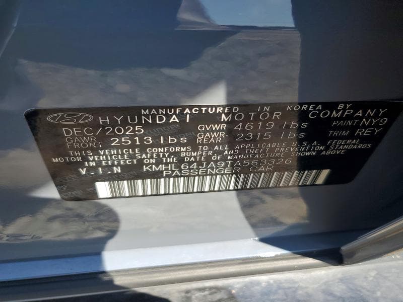 2026 HYUNDAI SONATA SEL SPORT 12