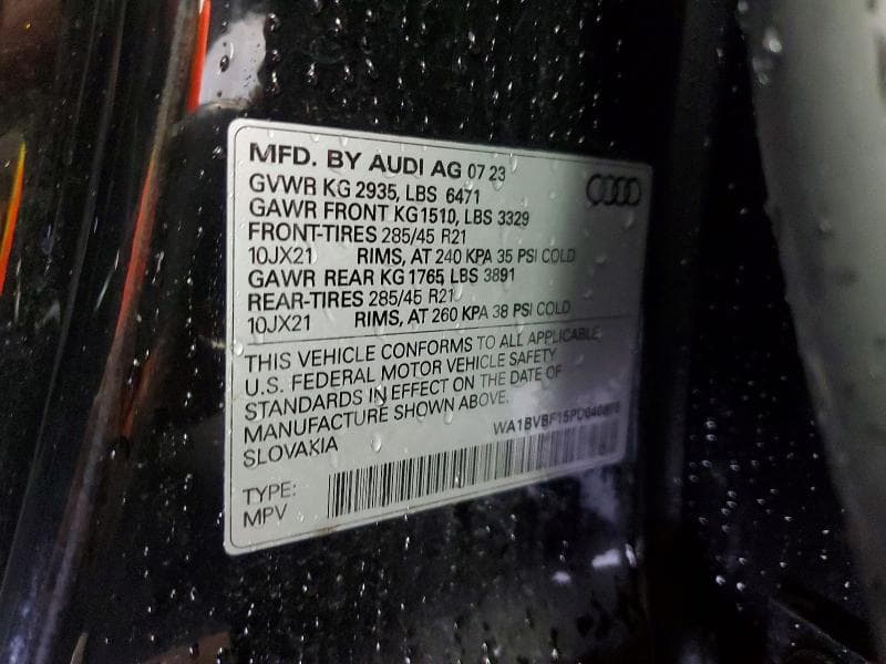 2023 AUDI Q8 PREMIUM PLUS 12