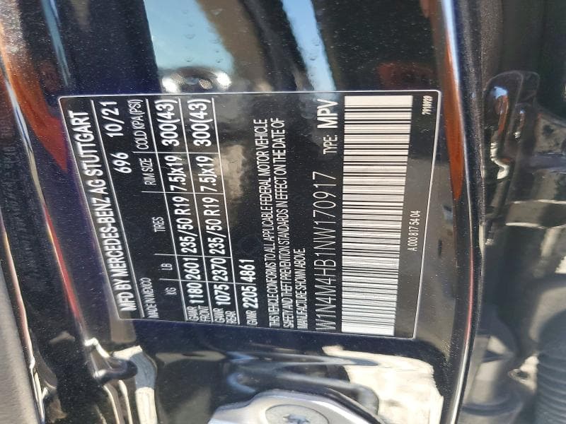 2022 MERCEDES-BENZ GLB 250 4MATIC 13