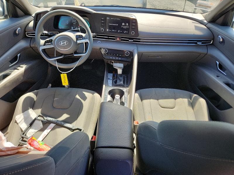 2025 HYUNDAI ELANTRA HYBRID BLUE 8