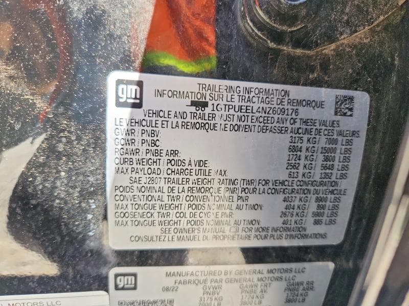 2022 GMC SIERRA K1500 AT4 12