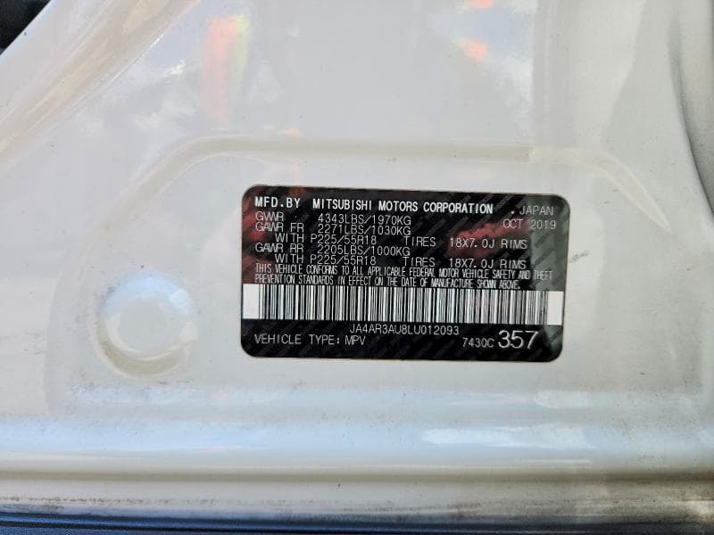 2020 MITSUBISHI OUTLANDER SPORT ES 13