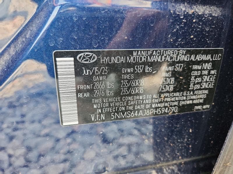 2023 HYUNDAI SANTA FE XRT 13