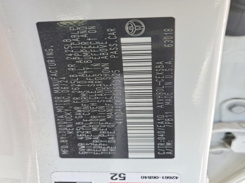 2025 TOYOTA CAMRY SE 12