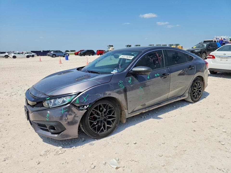 2018 HONDA CIVIC EXL - 1