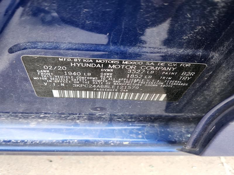 2020 HYUNDAI ACCENT SE 12