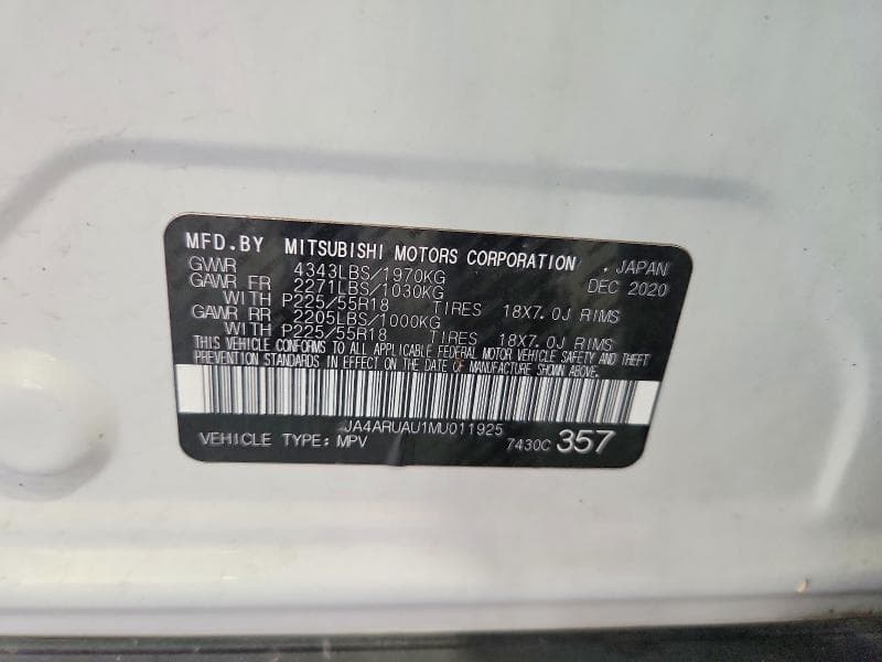 2021 MITSUBISHI OUTLANDER SPORT ES 14