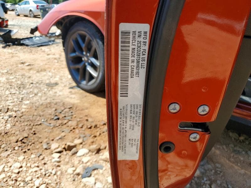 2021 DODGE CHALLENGER R/T 12