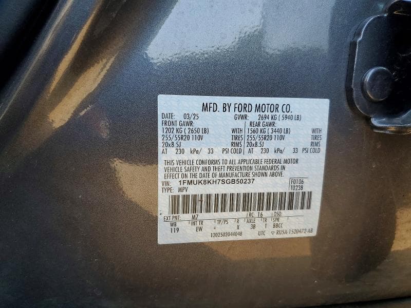 2025 FORD EXPLORER ST-LINE 13