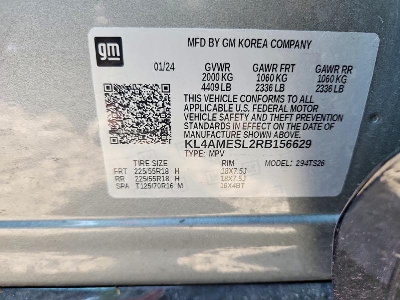 2024 BUICK ENCORE GX SPORT TOURING 12