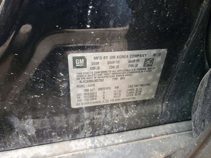 2020 BUICK ENCORE PREFERRED 13