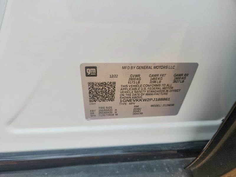 2023 CHEVROLET TRAVERSE PREMIER 14