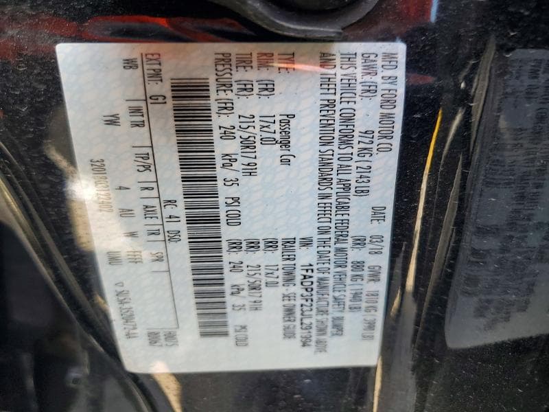 2018 FORD FOCUS SE 12