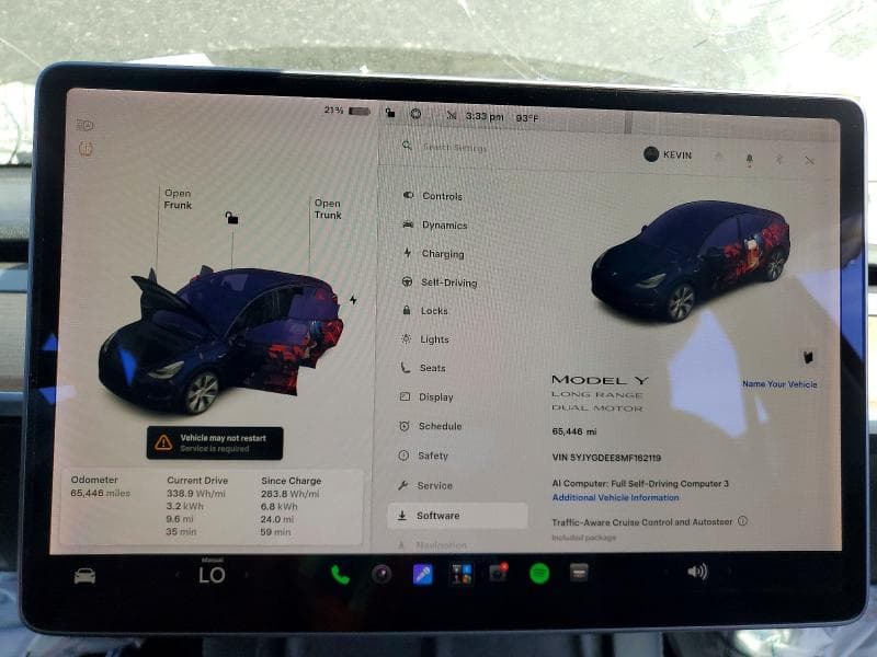 2021 TESLA MODEL Y 9