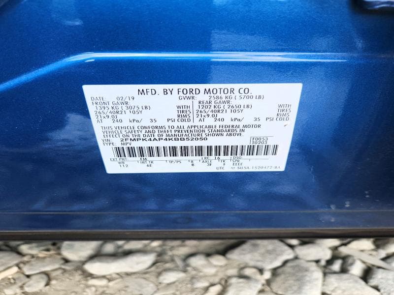 2019 FORD EDGE ST 12
