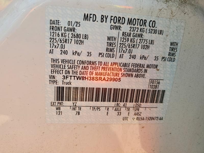 2025 FORD MAVERICK XLT 12