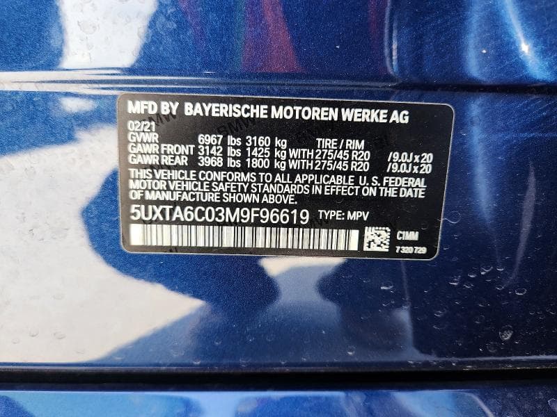 2021 BMW X5 XDRIVE45E 13