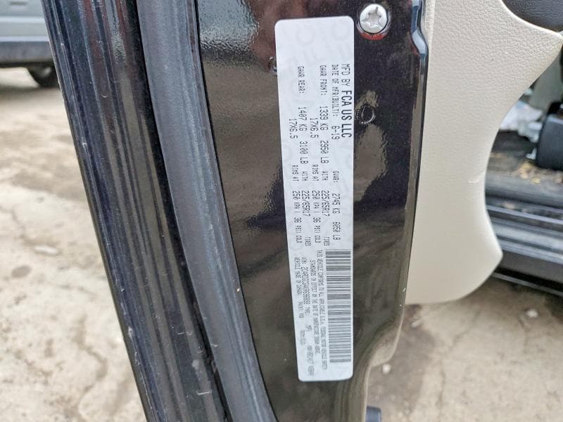 2019 DODGE GRAND CARAVAN SXT 13