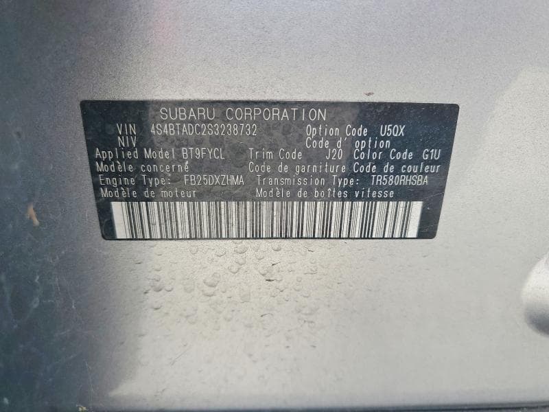2025 SUBARU OUTBACK PREMIUM 13