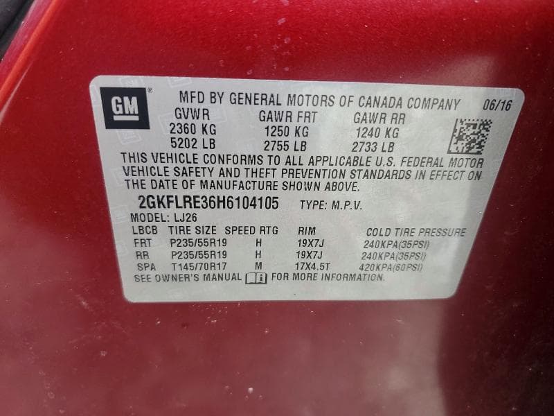 2017 GMC TERRAIN DENALI 13