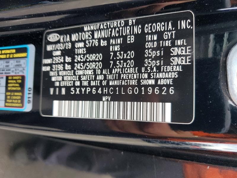 2020 KIA TELLURIDE S 14