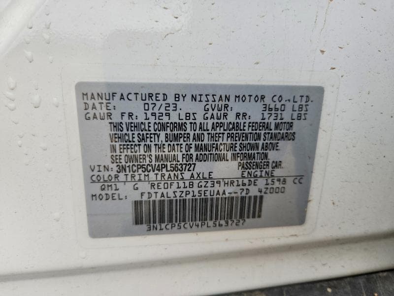 2023 NISSAN KICKS SV 13