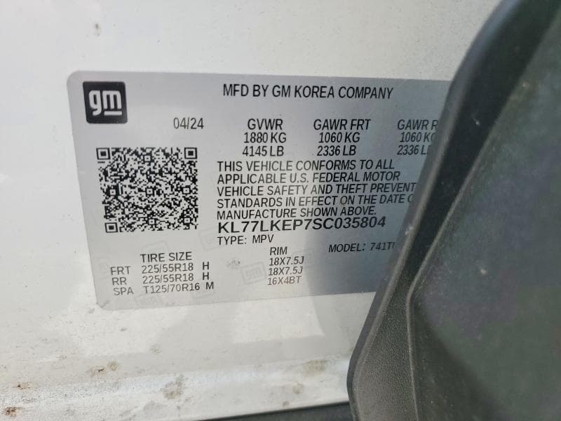2025 CHEVROLET TRAX ACTIV 12