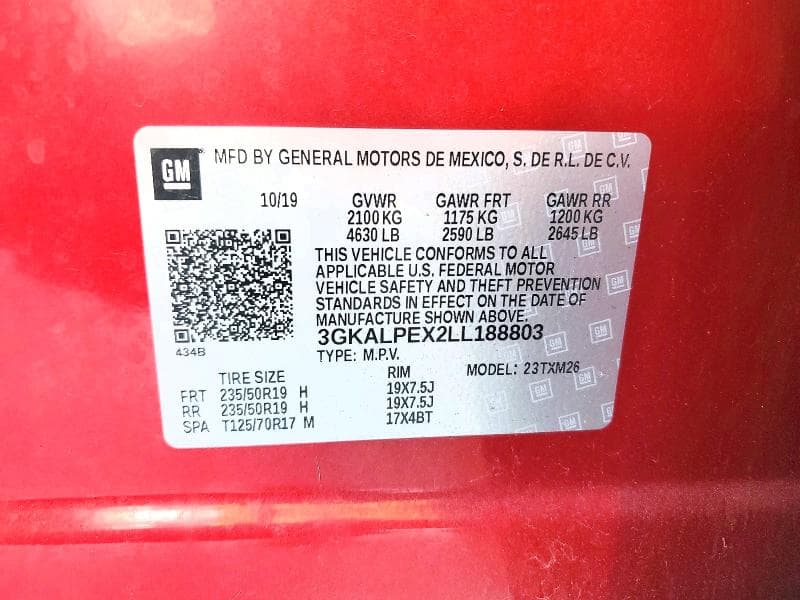 2020 GMC TERRAIN SLT 13
