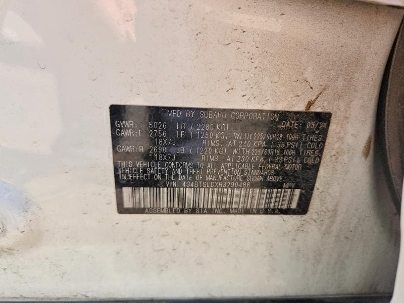 2024 SUBARU OUTBACK ONYX EDITION XT 13