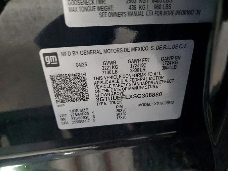 2025 GMC SIERRA K1500 AT4 12