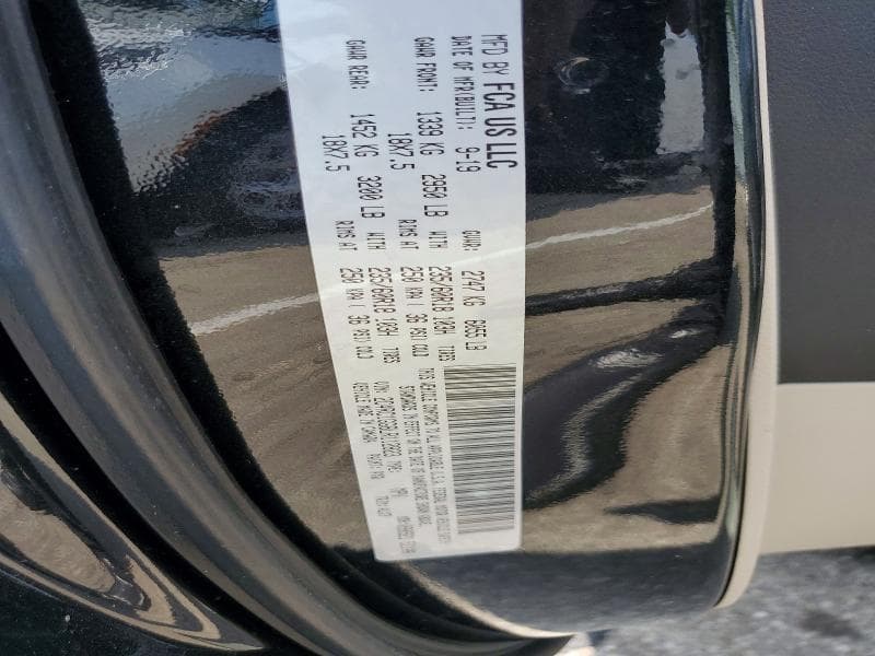 2020 CHRYSLER PACIFICA LIMITED 13