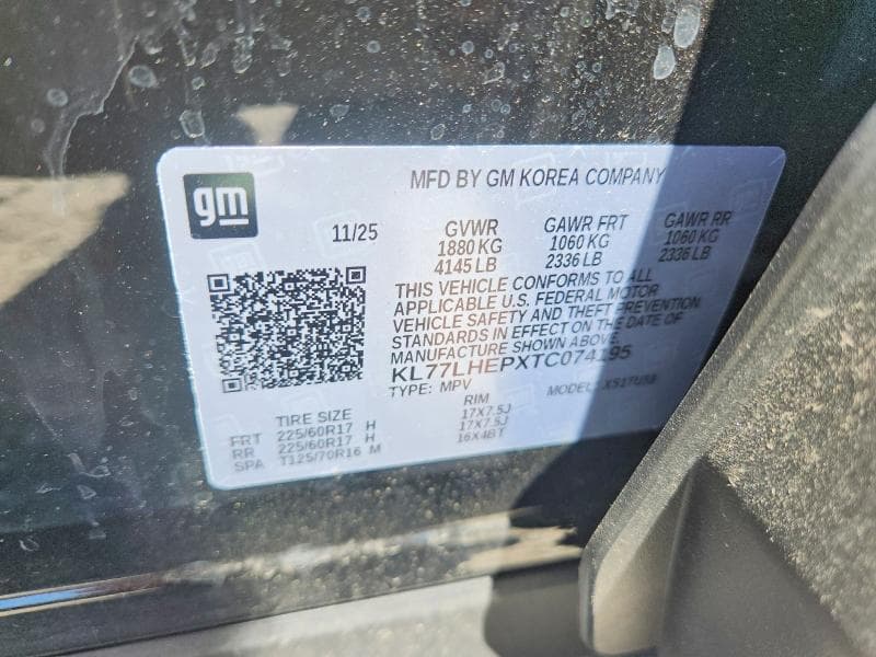 2026 CHEVROLET TRAX 1LT 12