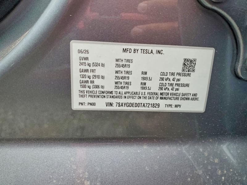 2026 TESLA MODEL Y 13