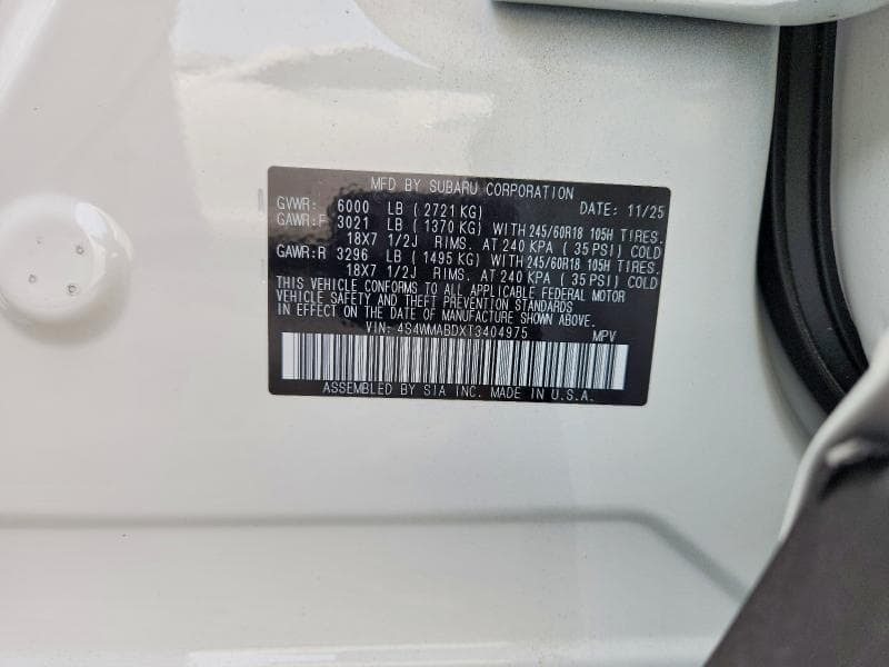 2026 SUBARU ASCENT PREMIUM 13