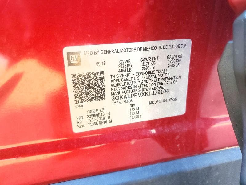 2019 GMC TERRAIN SLT 13