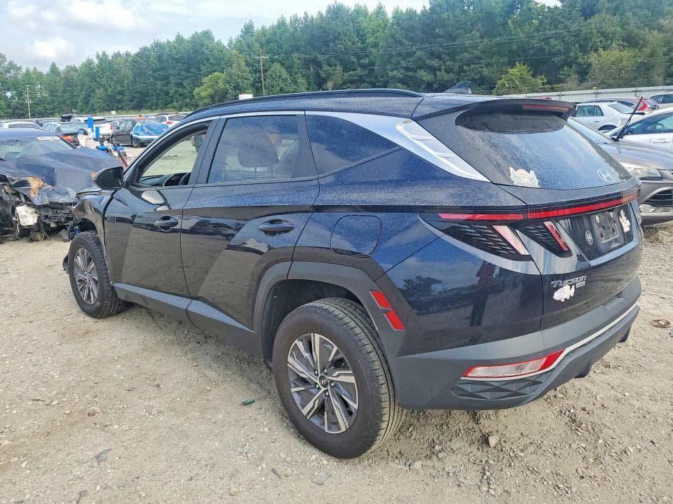 2022 HYUNDAI TUCSON BLUE 2