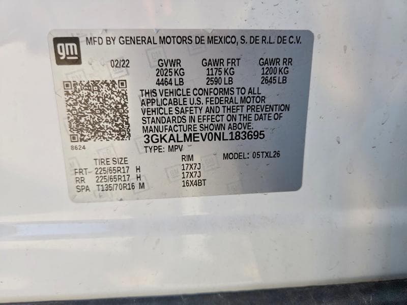 2022 GMC TERRAIN SLE 13