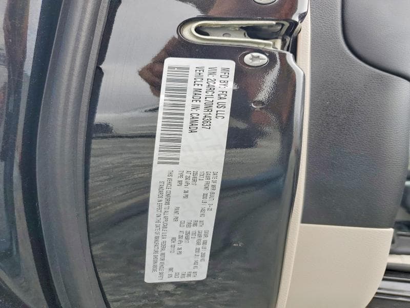2022 CHRYSLER PACIFICA HYBRID TOURING L 13