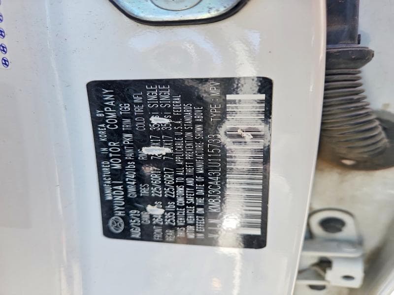 2020 HYUNDAI TUCSON VALUE 13